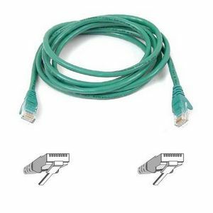 Belkin BLKA3L79103GRNS RJ45 CAT-5e Patch Cable, Snagless Molded Green 03