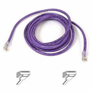 Belkin BLKA3L79110PUR RJ45 CAT-5e Patch Cable Purple 10