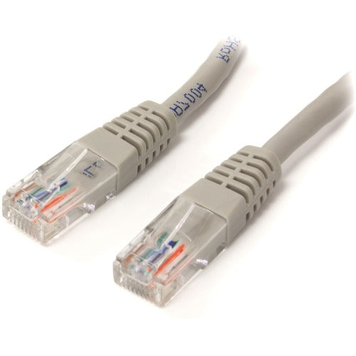 StarTech.com STCM45PATCH10GR 10ft Gray Molded Cat5e UTP Patch Cable