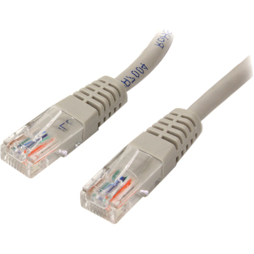 StarTech.com STCM45PATCH6GR 6 ft Gray Molded Cat5e UTP Patch Cable