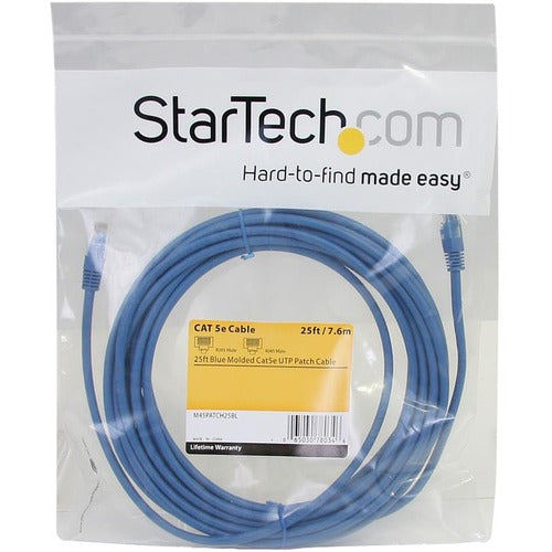 StarTech.com STCM45PATCH25BL Cat 5e UTP Patch Cable