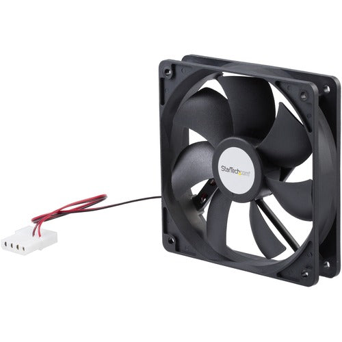 StarTech.com STCFANBOX12 120mm Dual Ball Bearing CPU Case Fan LP4 - 1 Pack
