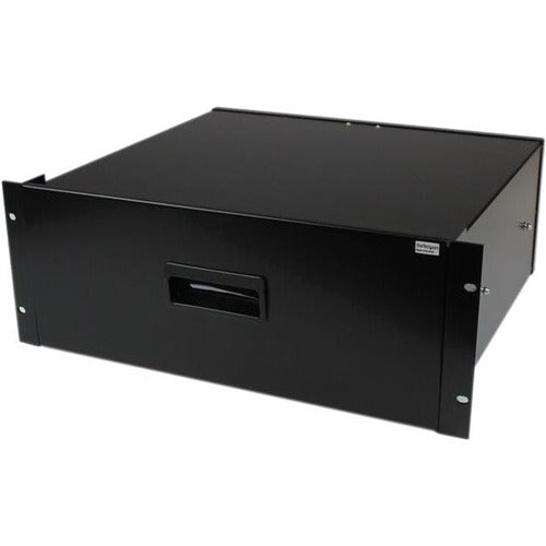 StarTech.com STC4UDRAWER 4U Black Steel Storage Drawer for 19in Racks and Cabinets