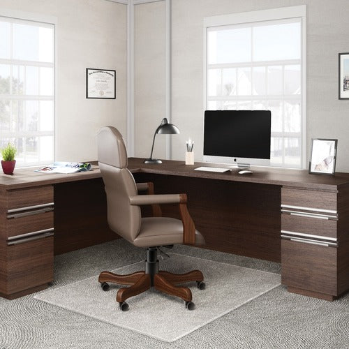 Deflecto DEFCM15443F Rollamat Chairmat - Carpeted Floor - 60" Length X 46" Width - Vinyl - Clear