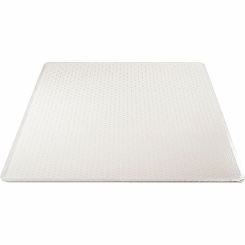 Deflecto DEFCM17743 Beveled Edge Chair Mat - Carpeted Floor - 60" Length X 60" Width X 0.33" Thickness - Vinyl - Clear