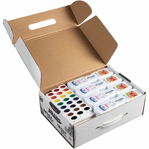 Prang DIX08020 8-Color Oval Watercolor Master Pack