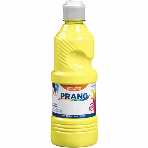 Prang DIX21603 Prang Liquid Tempera Paint - 16 Oz - 1 Each - Yellow