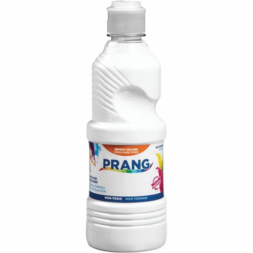 Prang DIX21609 Prang Liquid Tempera Paint - 16 Oz - 1 Each - White