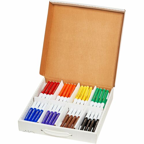 Prang DIX80614 Bullet Tip Washable Master Pack Art Markers