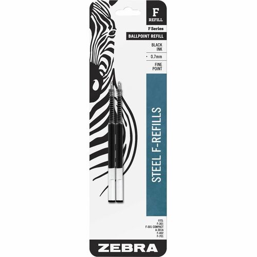 Zebra Pen ZEB85512 STEEL 7 Series F Refill Fine Point Ballpoint
