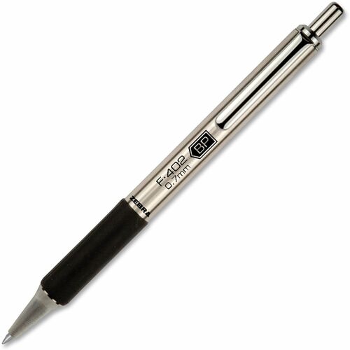 Zebra Pen ZEB29210 STEEL 4 Series F-402 Retractable Ballpoint Pen