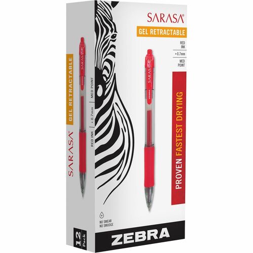 Zebra ZEB46830 SARASA dry X20 Retractable Gel Pen