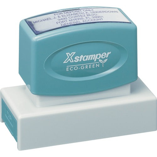 Xstamper XSTN18 Custom Large Business Address Stamp