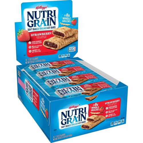 Kellogg's KEB35945 Keebler Nutri-Grain Fruity Cereal Bars