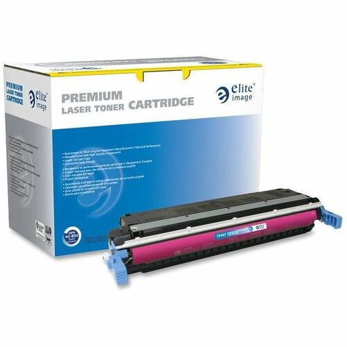 Elite Image ELI75147 Remanufactured Toner Cartridge Alternative For Hp 645A (C9733A) - Laser - 12000 Page - 1 Each
