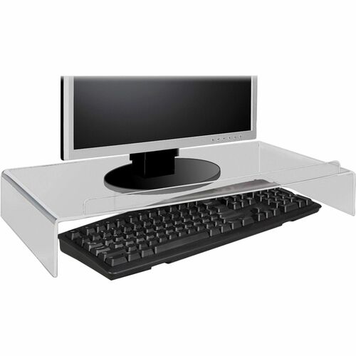 Kantek KTKAMS300 Monitor Stand with Keyboard Storage
