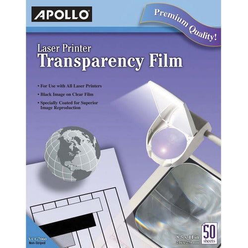 Apollo APOCG7060 Laser Printer Transparency Film