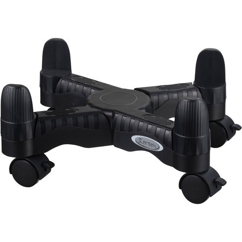 Kantek KTKCS200B Mobile CPU Stand Slim Sleek Design Adjustable for Range of CPUs