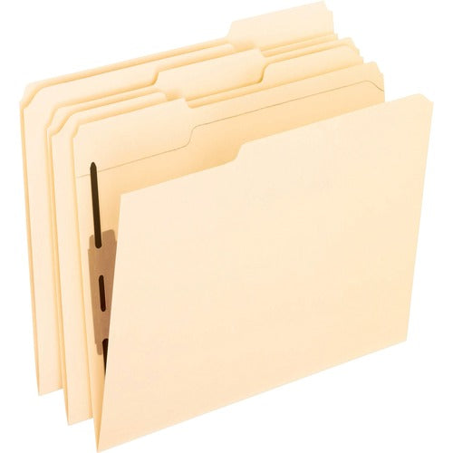Pendaflex PFXM13U13 1/3 Tab Cut Letter Recycled Fastener Folder