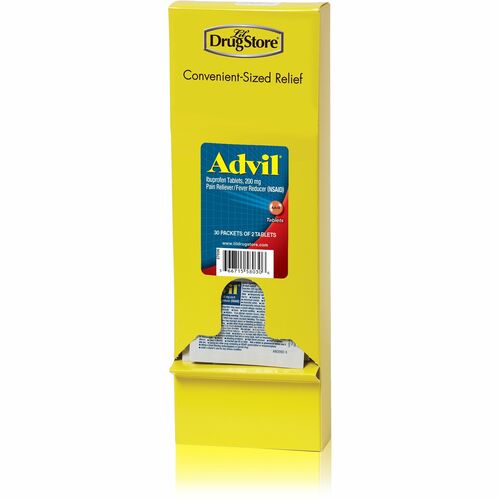 Advil LIL58030 Pain Reliever/Fever Reducer Single-Dose Refills