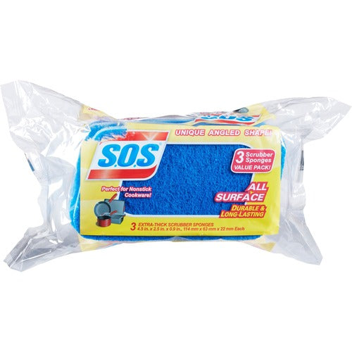 S.O.S CLO91028 All Surface Scrubber Sponges