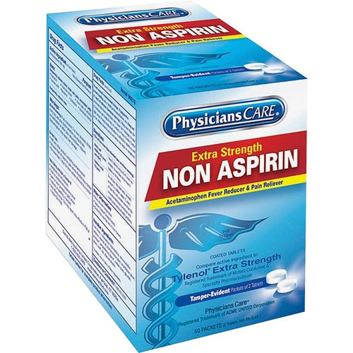 PhysiciansCare ACM90016 St. Vincent Acetaminophen Single Packets