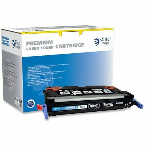 Elite Image ELI75178 Remanufactured Toner Cartridge Alternative For Hp 501A (Q6470A) - Laser - 6000 Page - 1 Each