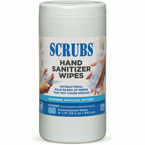 SCRUBS ITW90985 Hand Sanitizer Wipes