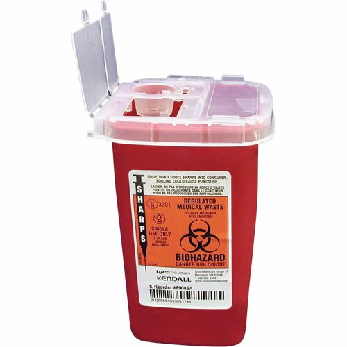 Covidien CVDSR1Q100900 Sharps Medical Waste Container