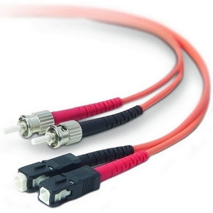 Belkin BLKA2F2020710M Multimode Duplex Fiber Patch Cable, ST-SC