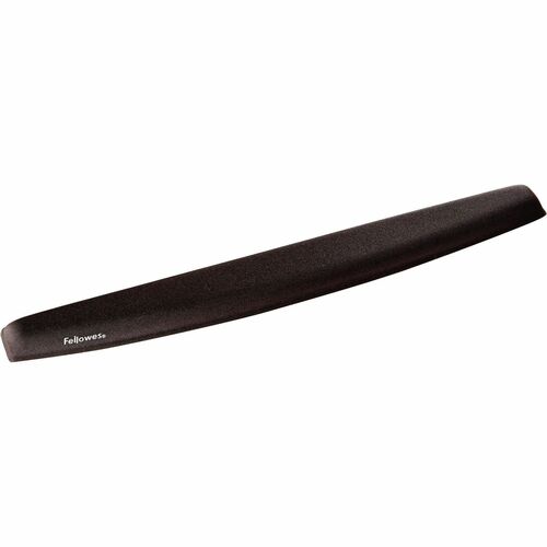 Fellowes FEL9178201 Memory Foam Wrist Rest- Black - 2.3" X 19.3" X 0.9" Dimension - Black - Memory Foam, Jersey - Wear Resistant, Tear Resistant