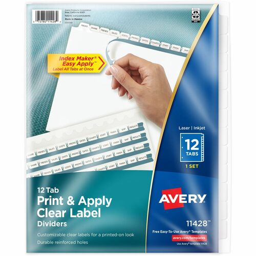 Avery® AVE11428 Avery® Index Maker Index Divider