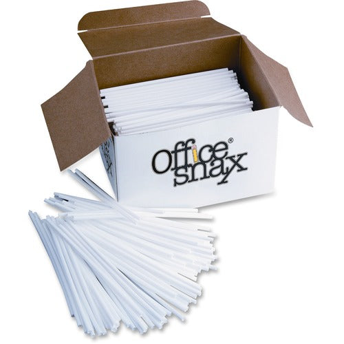 Office Snax OFXSTR5 Breakroom Stir Sticks