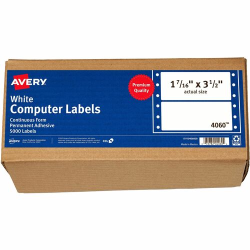 Avery® AVE04060 Avery® Pin Feed Label