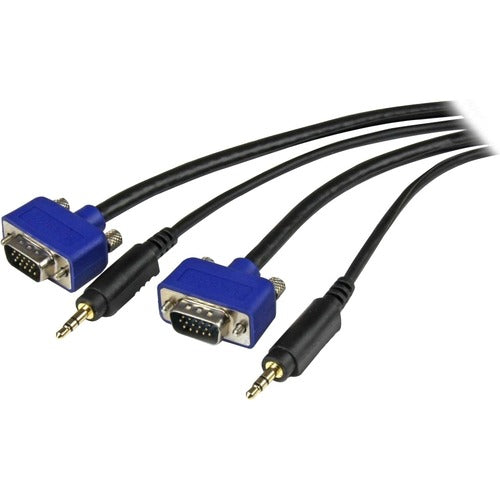 StarTech.com STCMXTHQMM6A 6 ft High Res Monitor VGA Cable with Audio