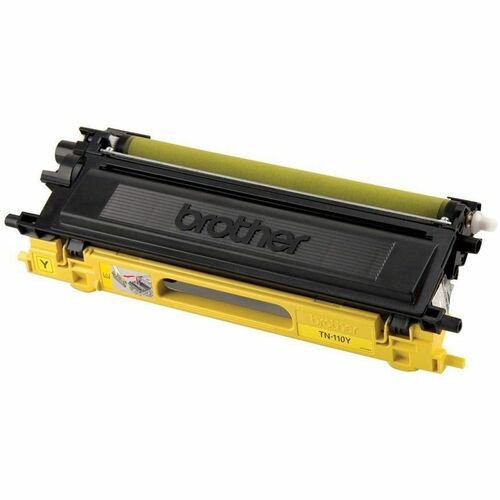 Brother BRTTN110Y TN110Y Original Laser Toner Cartridge - Yellow - 1 Each