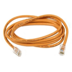 Belkin BLKA3L79101ORG RJ45 Category 5e Patch Cable