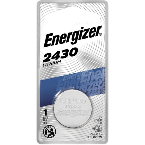 Energizer EVEECR2430BP 2430 Lithium Coin Battery