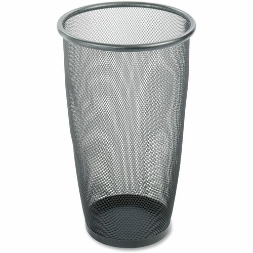 Safco SAF9718BL Round Mesh Wastebaskets
