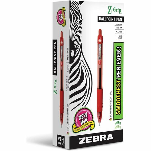 Zebra ZEB22230 Z-Grip Retractable Ballpoint Pens
