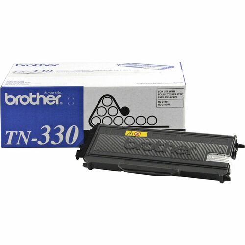 Brother BRTTN330 TN330 Original Laser Toner Cartridge - Black - 1 Each