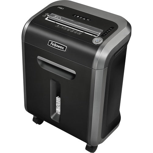 Fellowes FEL3227901 Powershred 79Ci 100% Jam Proof Cross-Cut Shredder-Cross Cut-16 Per Pass-For Shredding Staples,Credit Card,Cd,Dvd,Paper Clip,Junk Mail,Paper-0.16" X 1.50" Shred Size-P-4-10 Ft/Min-9" Throat-20 Minute Run Time-30 Minute Coo
