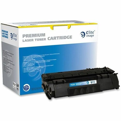 Elite Image ELI75335 Remanufactured Toner Cartridge Alternative For Hp 53A (Q7553A) - Laser - 3000 Page - 1 Each