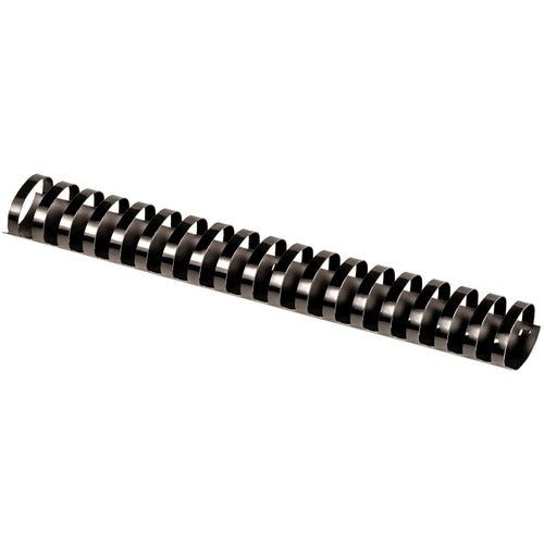 Fellowes FEL52066 Plastic Combs - Oval Back, 1-1/2", 340 Sheets, Black, 10 Pk - 1.5" Height X 11" Width X 1.5" Depth - 340 X Sheet Capacity - For Letter 8.50" X 11" Sheet - Black - Plastic - 10 / Pack