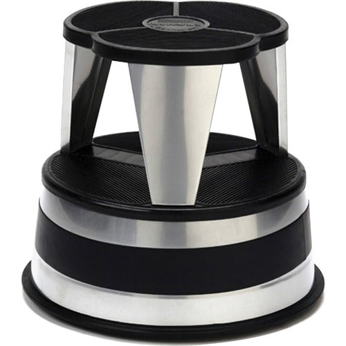 Cramer CRA100101 Kik-Step Stool - 500 Lb Load Capacity - 15.6" X 15.6" X 14" - Silver