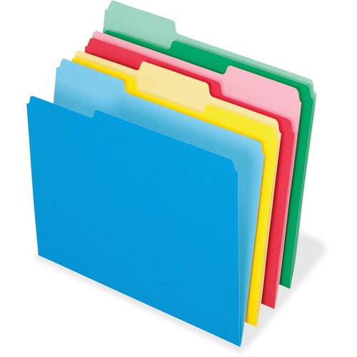 Pendaflex PFX82300 1/3 Tab Cut Letter Recycled Top Tab File Folder