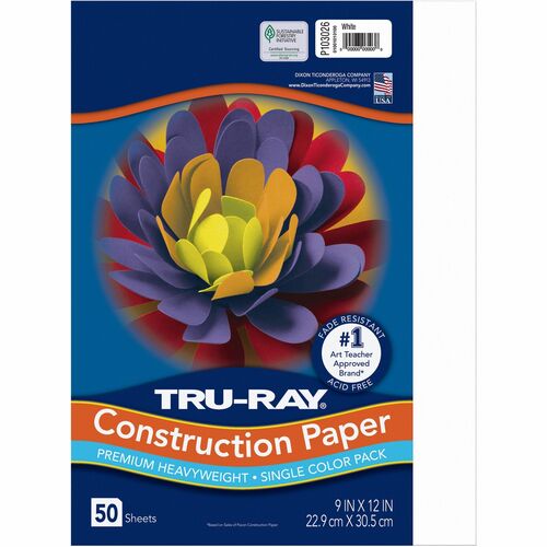 Tru-Ray PAC103026 Heavyweight Construction Paper
