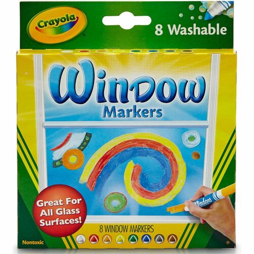 Crayola CYO588165 Washable Window Markers