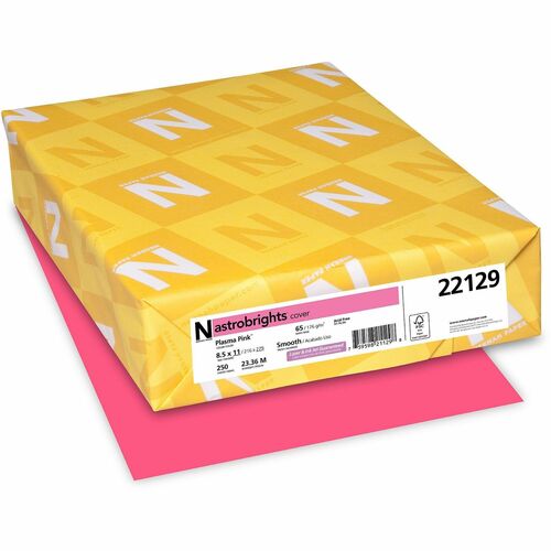 Astrobrights WAU22129 Colored Cardstock - Pink