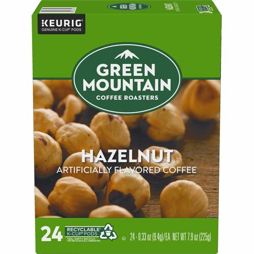 Green Mountain Coffee Roasters® GMT6792 K-Cup, Pod Hazelnut Coffee, Keurig Single-Serve K-Cup pods, Light Roast, 24 Count